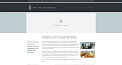 Desktop Screenshot of privatecar.co.uk