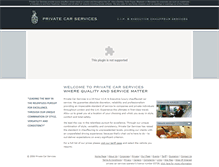 Tablet Screenshot of privatecar.co.uk
